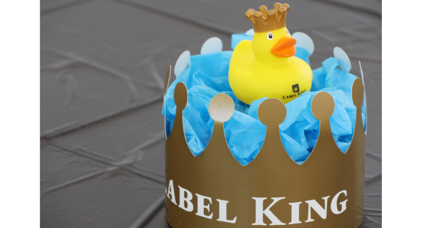 Attendees donned Label King crowns.